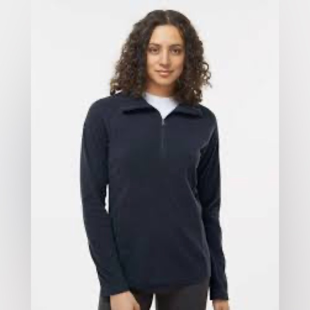 Columbia Women's Black Quarter-Zip Hoodie